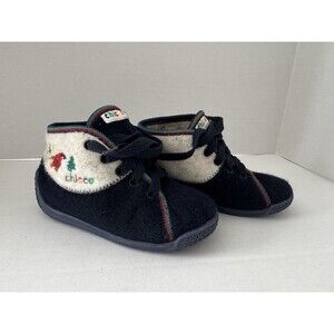 Chicco Navy Made In Italy Christmas Winter Children’s Shoes Size 25
